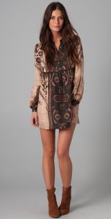 Twelfth St. by Cynthia Vincent Bell Sleeve Tunic Dress