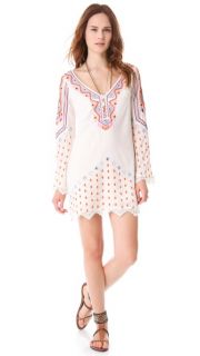 Free People Angel Wings Embroidered Dress