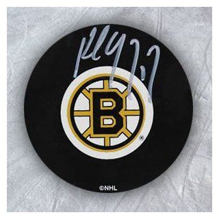 Paul Coffey Signed Bruins Hockey Puck at 's Sports Collectibles Store