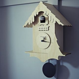 ellmau chalet cuckoo clock by rowen & wren