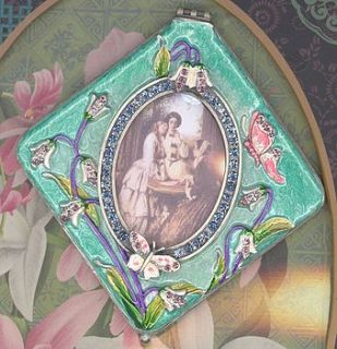 changeable photo frame compact mirror by susanna freud