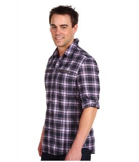 John Varvatos L/S Slim Fit Shirt w/ Zipper Chest