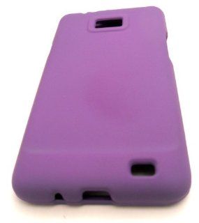 Samsung Galaxy S959G S2 SII II 2 PURPLE SOLID HARD Case Skin Cover Mobile Phone Accessory Straight Talk Cell Phones & Accessories