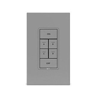 INSTEON Keypad Dimmer Switch (Dual Band), 6 Button, Gray    