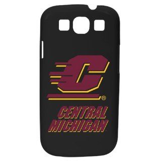 Central Michigan University Chippewas   Smartphone Case for Samsung Galaxy S3   Black Cell Phones & Accessories