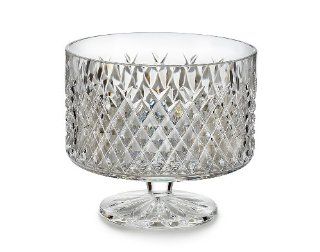 Waterford Alana Crystal Footed Bowl Iced Tea Glasses Kitchen & Dining