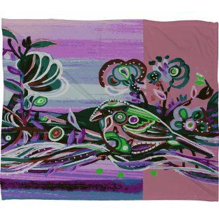 DENY Designs Randi Antonsen Rainbow 2 Fleece Throw Blanket, 80 Inch by 60 Inch  