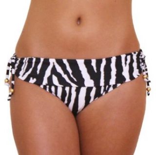 Yokini Swimwear Perfect Fit Hipster Bottom Zebra