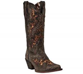 Dan Post Laredo Aphfirka Leather Cowboy Boots —
