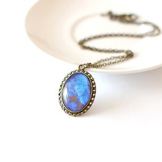 lapis lazuli necklace by juju treasures