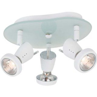 Globe Electric 5746401 3 Lamp Ceiling Light Fixture, White   Ceiling Pendant Fixtures  
