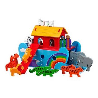 rainbow noah ark by knot toys