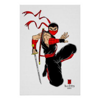 Black Ninja Poster