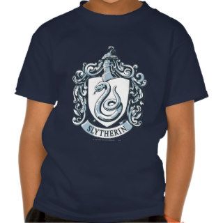 Slytherin Crest Blue Shirts
