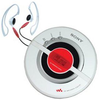 Sony D EJ100PS Psyc Walkman Portable CD Player (White)  Personal Cd Players   Players & Accessories