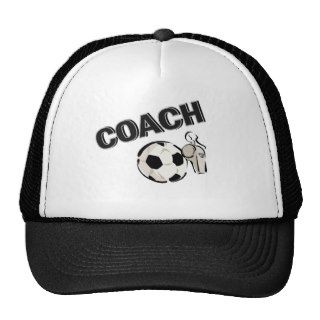 Soccer Coach (Whistle/Ball) Hat