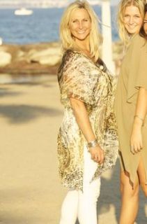 silk jungle cover up by roman holiday beach couture