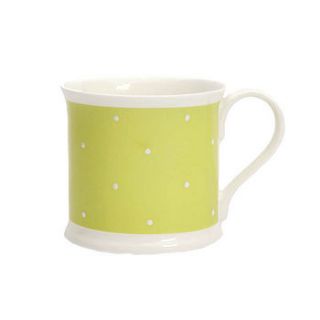 white spot mug collection by katharine pollen