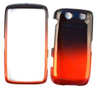 Blackberry Torch Ii 9570 9850 9860 Black Orange 2 Tone Case Accessory Snap on Protector Cell Phones & Accessories