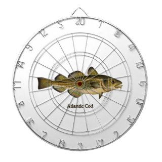 Atlantic Cod Logo Dartboards