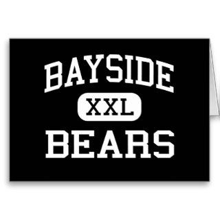 Bayside   Bears   High School   Palm Bay Florida Greeting Card