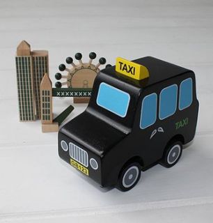wooden london taxi by posh totty designs interiors