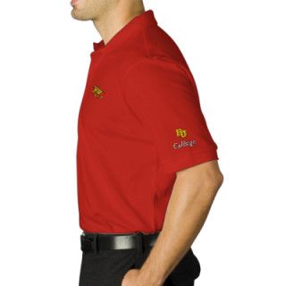 FU Embroidered Wings W/Call Sign on sleeve Embroidered Polo Shirt