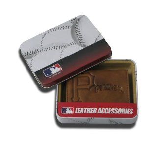 MLB Pittsburgh Pirates Embossed Trifold Wallet  Sports Fan Wallets  Sports & Outdoors