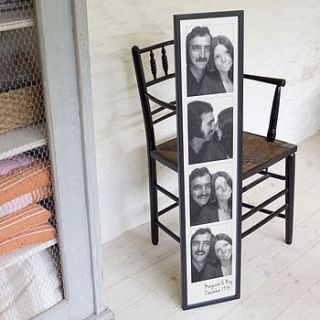 personalised giant photo booth print by the drifting bear co.