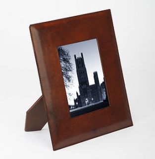 leather picture frame by life of riley