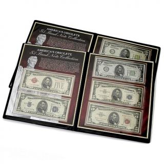 1928 1963 Set of 5 Obsolete $5 Bank Notes