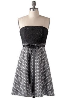 Kiss and Tell Dress in Black  Mod Retro Vintage Dresses