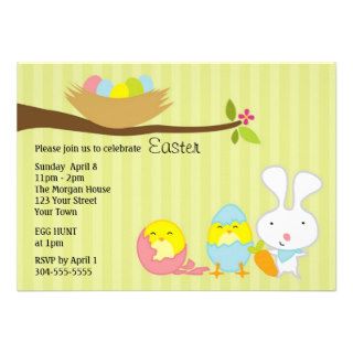 Easter Bunny Invitations