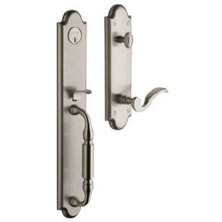 Baldwin 6401151LENT Devonshire Entrance Handleset Exterior Door Hardware   Antique Nickel    