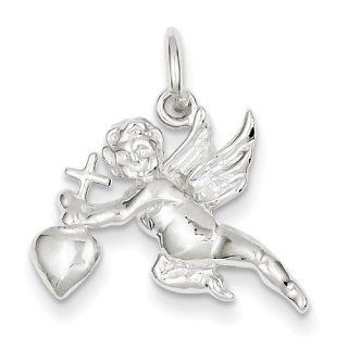 Sterling Silver Cupid Charm Jewelry