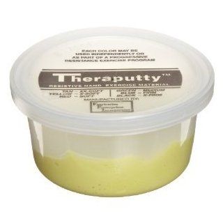 Cando Theraputty Hand Exercise Putty, 6 oz., Yellow Health & Personal Care