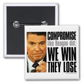 Reagan's Compromise Button