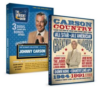 Johnny Carson The Ultimate Collection & CarsonCountry 4 DVD Set —