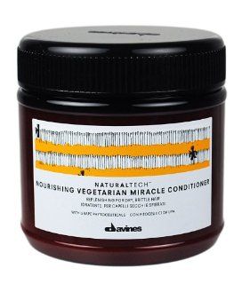 Davines Naturaltech Nourishing Vegetarian Miracle Conditioner, 8.45 Ounce  Standard Hair Conditioners  Beauty