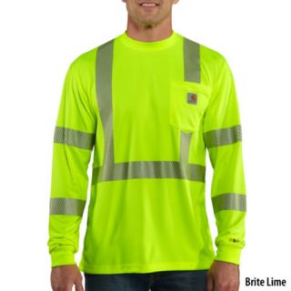 Carhartt High Visibility Long Sleeve Class 3 T Shirt 727094
