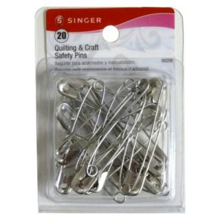 Singer 20 pk Safety Pins   Size 3