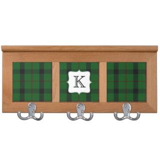 Kincaid Tartan Plaid Monogram Coat Rack