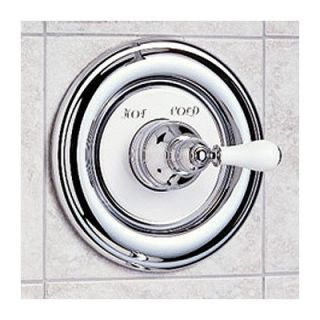 Shower Faucet Trim Kit with Porcelain Cross Handle   T212.701.295