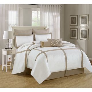 Symphony Tufted 8 piece Comforter Set Comforter Sets