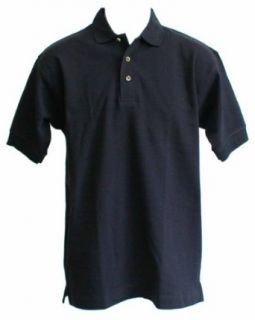 Men's Navy Blue Polo Pique 3 Button Shirt Avail Size S L & Plus Size 1 3X at  Mens Clothing store
