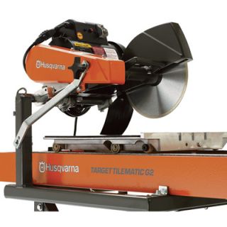 Husqvarna Tile Saw — 1 1/2 HP, Model# Tilematic TS 250 X3  Tile Saws