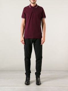 Dior Homme Contrast Trim Polo Shirt   Twist'n'scout paleari Online Store
