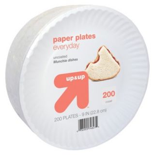Up & Up 200ct 9 Paper Plate