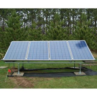 SolarPod Solar PV System — 960 Watts, 4 Panels, Model# 1001  Complete Solar Packages