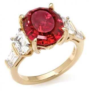 Jean Dousset 6.6ct Absolute™ and Created Ruby Ring